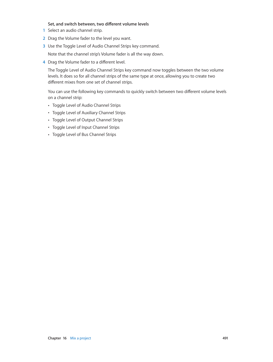 Apple Logic Pro X User Manual | Page 491 / 919