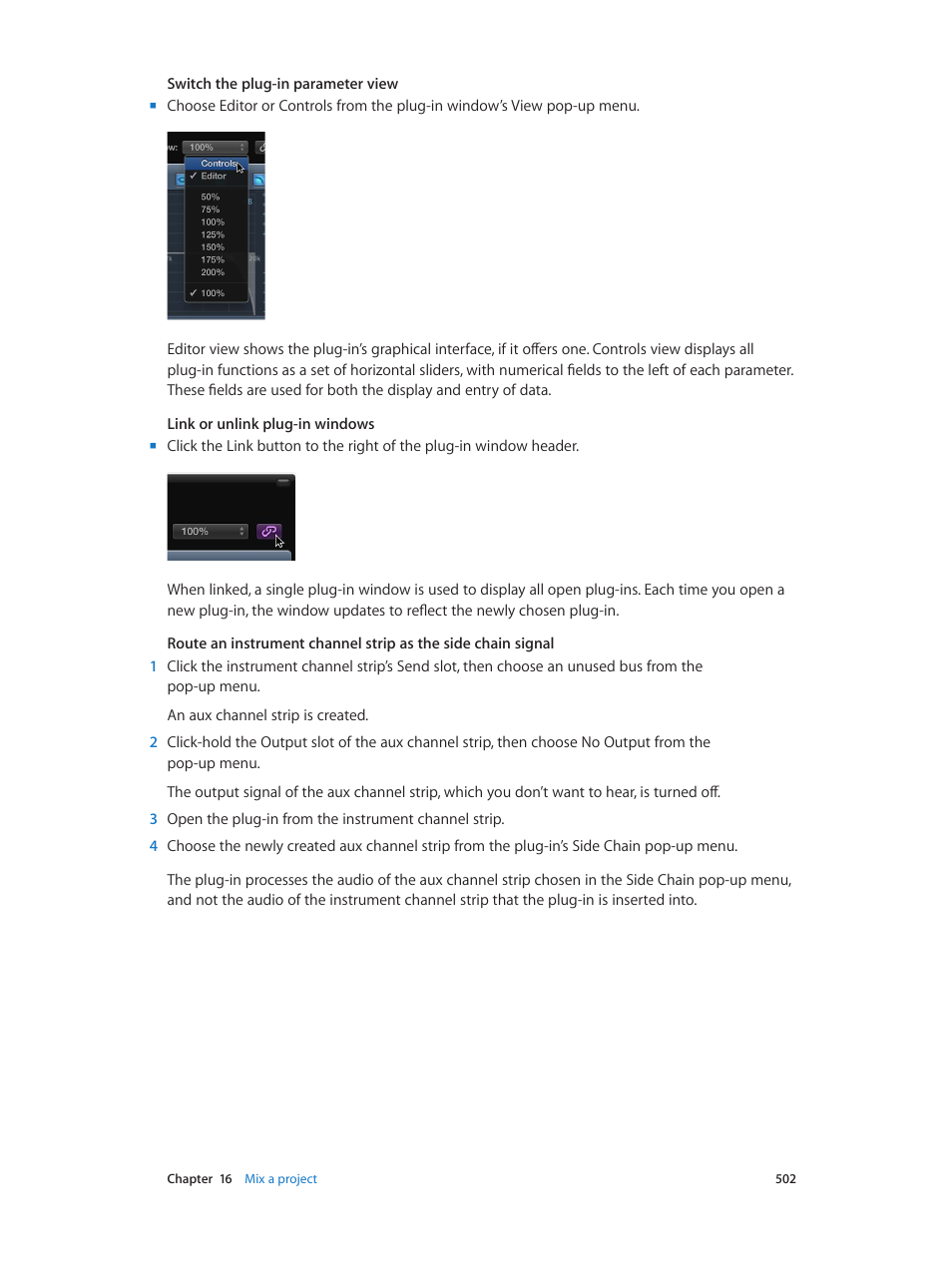 Apple Logic Pro X User Manual | Page 502 / 919