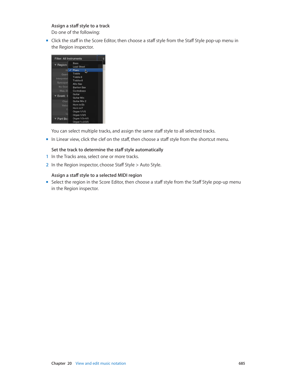 Apple Logic Pro X User Manual | Page 685 / 919