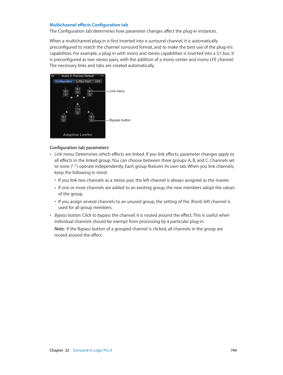 Apple Logic Pro X User Manual | Page 744 / 919