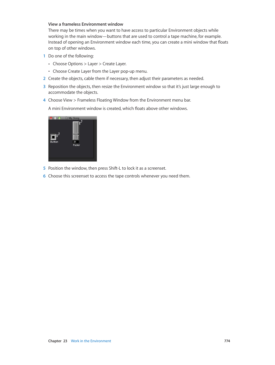 Apple Logic Pro X User Manual | Page 774 / 919