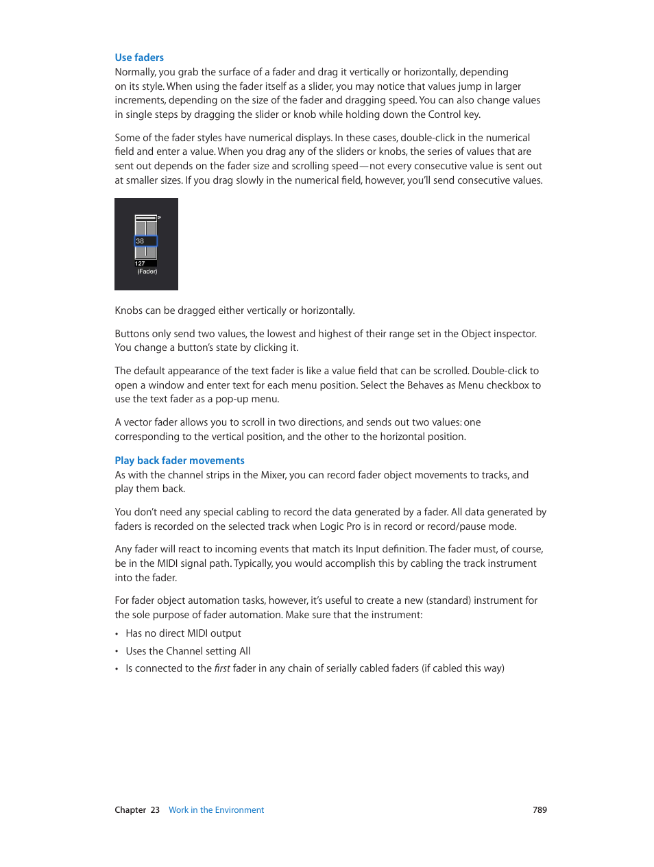 Apple Logic Pro X User Manual | Page 789 / 919