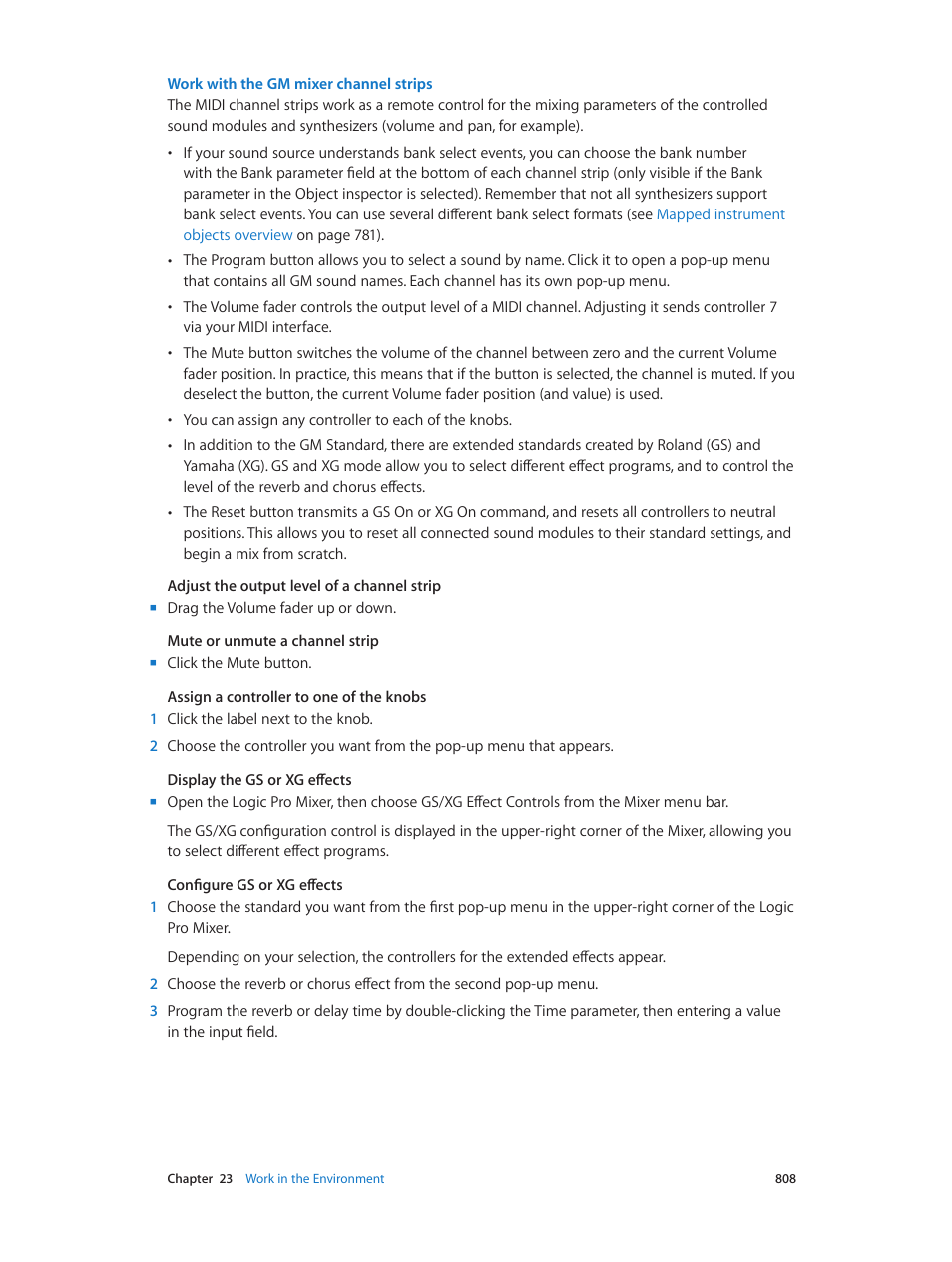 Apple Logic Pro X User Manual | Page 808 / 919