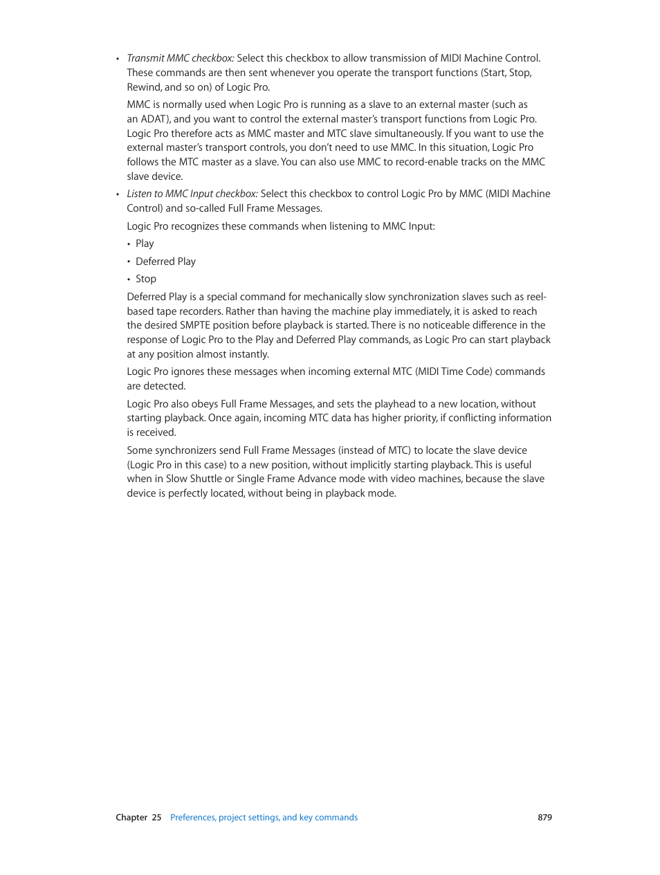 Apple Logic Pro X User Manual | Page 879 / 919