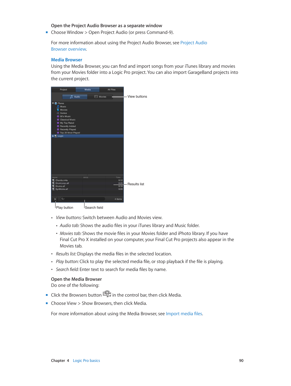 Apple Logic Pro X User Manual | Page 90 / 919