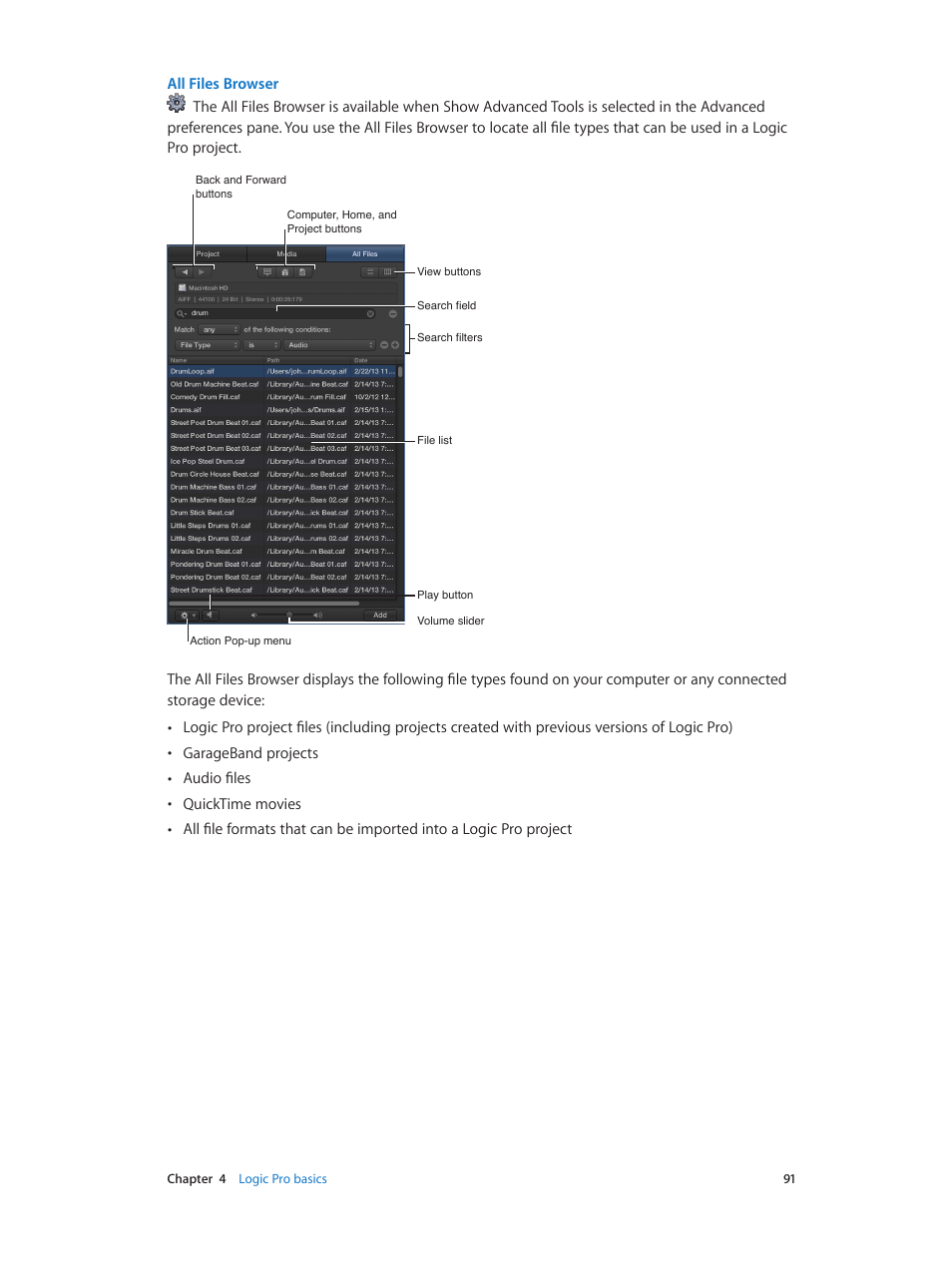 Apple Logic Pro X User Manual | Page 91 / 919