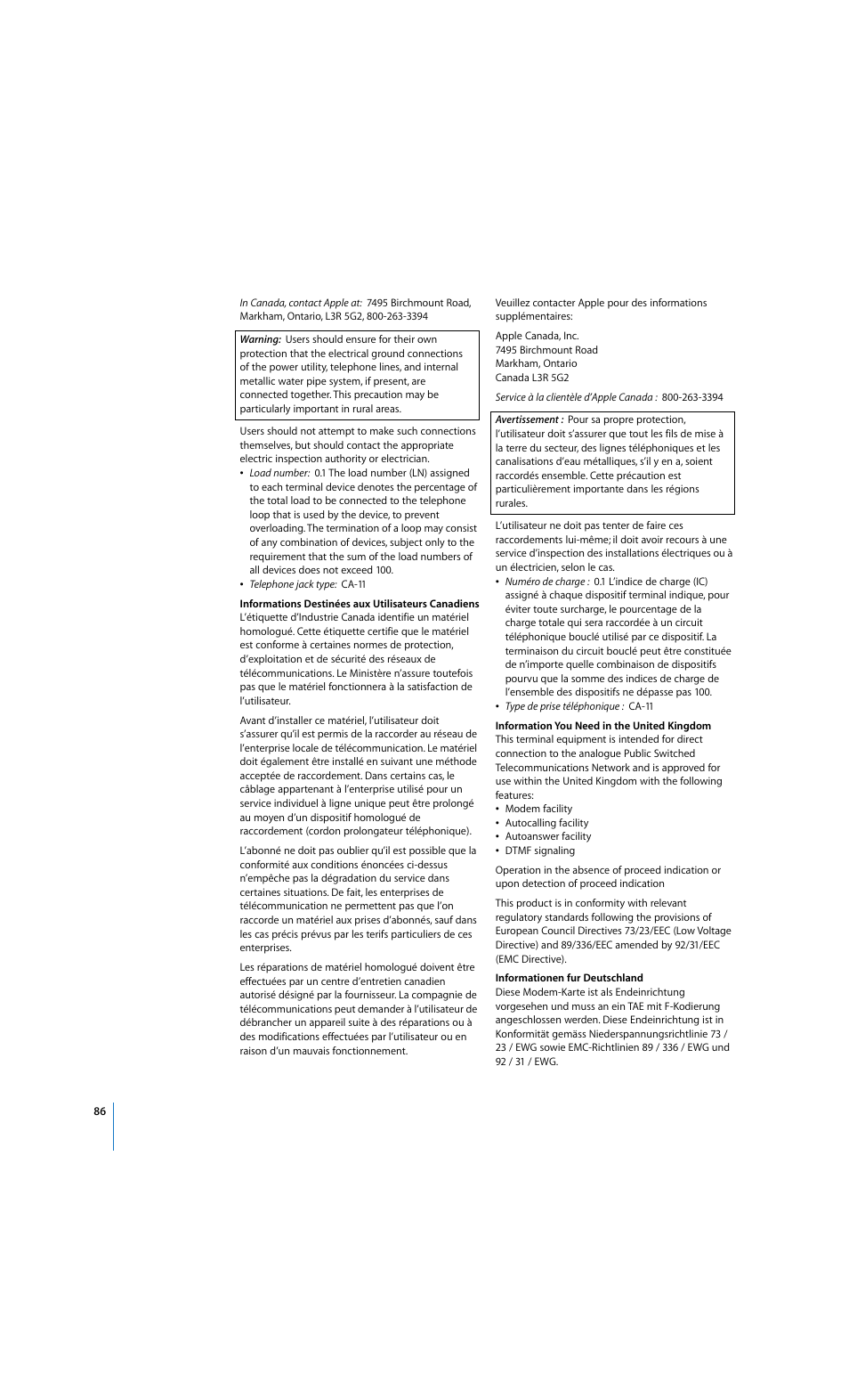 Apple eMac 2005 User Manual | Page 86 / 96