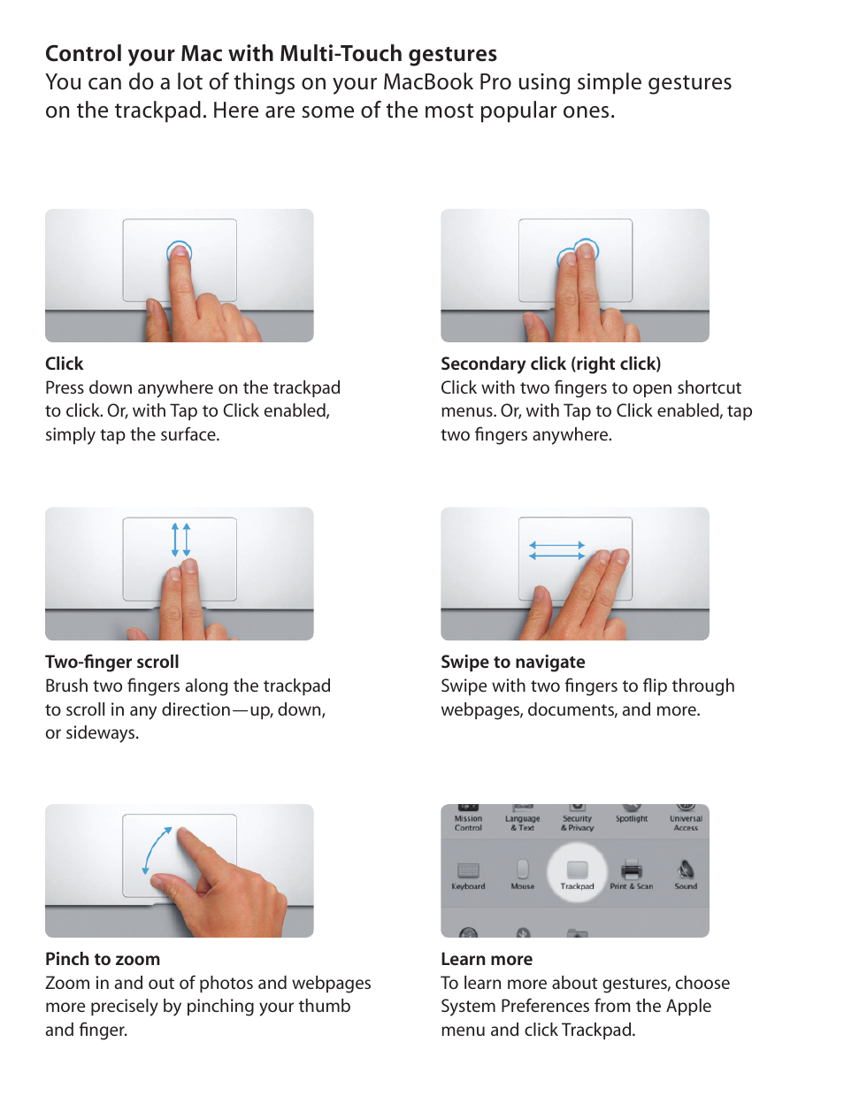 Apple MacBook Pro (Retina, 15-inch, Late 2013) User Manual | Page 6 / 20