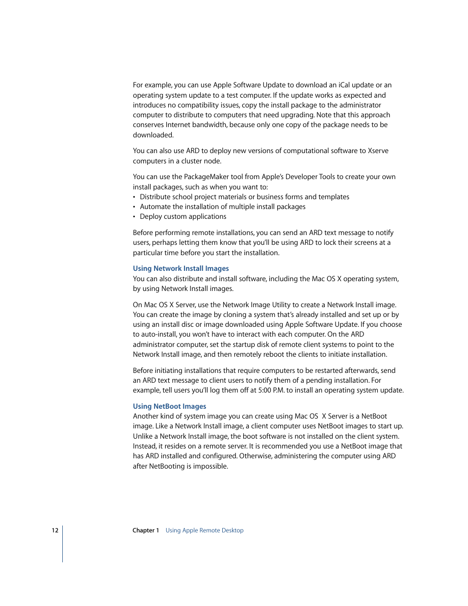 Apple Remote Desktop 2.2 User Manual | Page 12 / 116