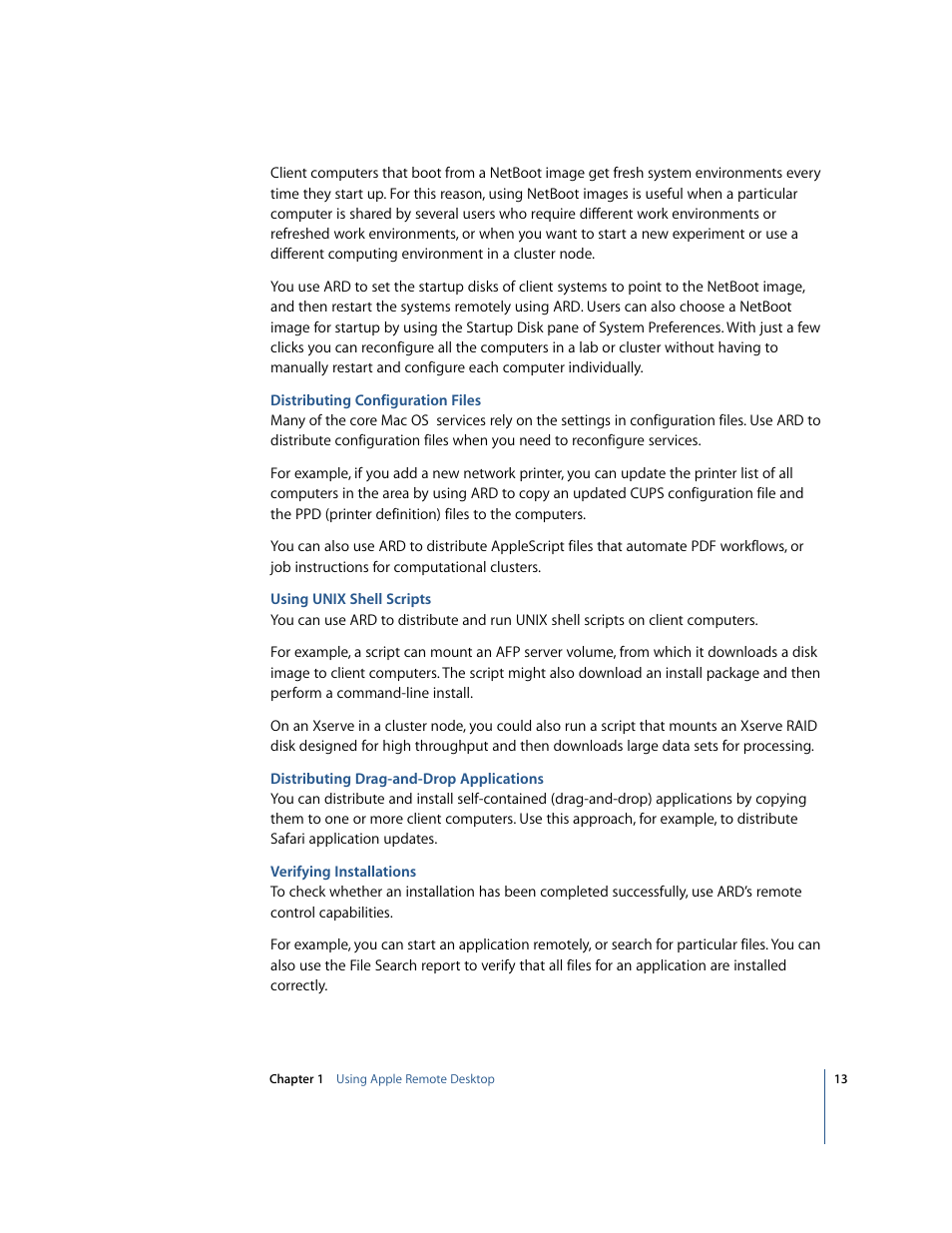 Apple Remote Desktop 2.2 User Manual | Page 13 / 116