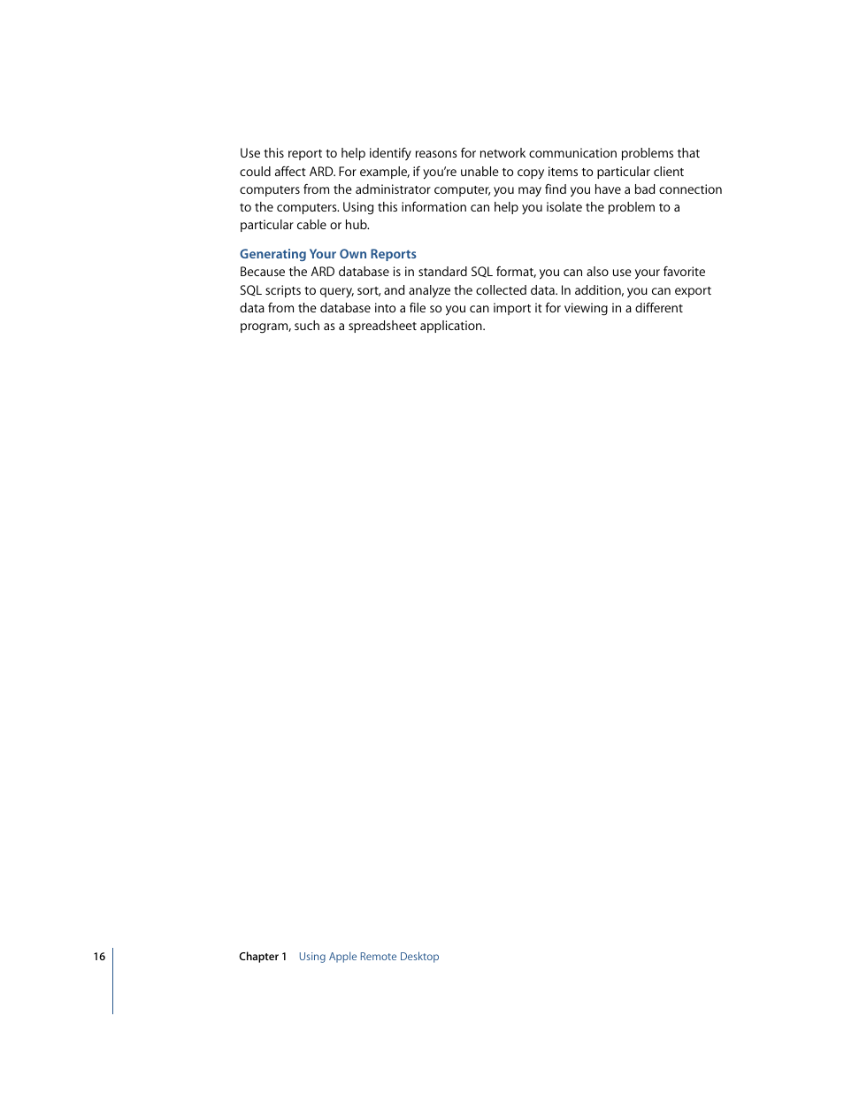 Apple Remote Desktop 2.2 User Manual | Page 16 / 116