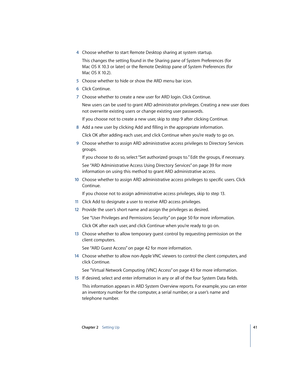 Apple Remote Desktop 2.2 User Manual | Page 41 / 116
