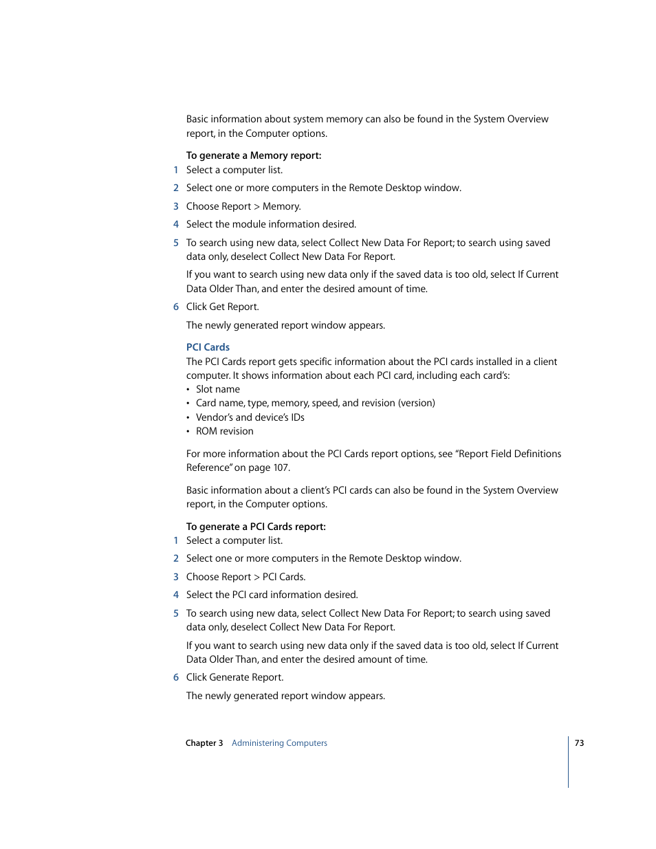 Apple Remote Desktop 2.2 User Manual | Page 73 / 116