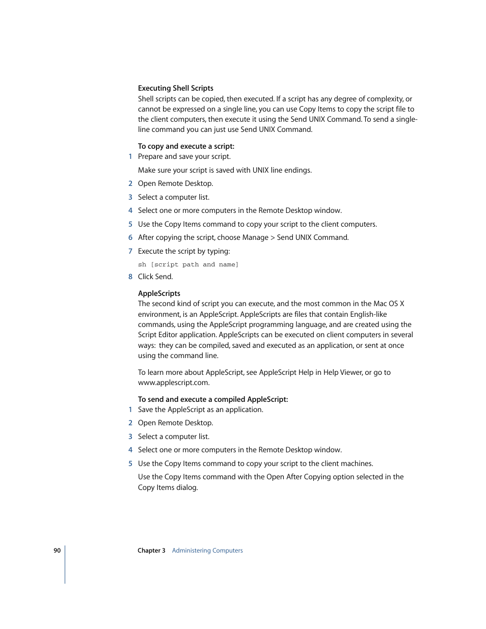 Apple Remote Desktop 2.2 User Manual | Page 90 / 116