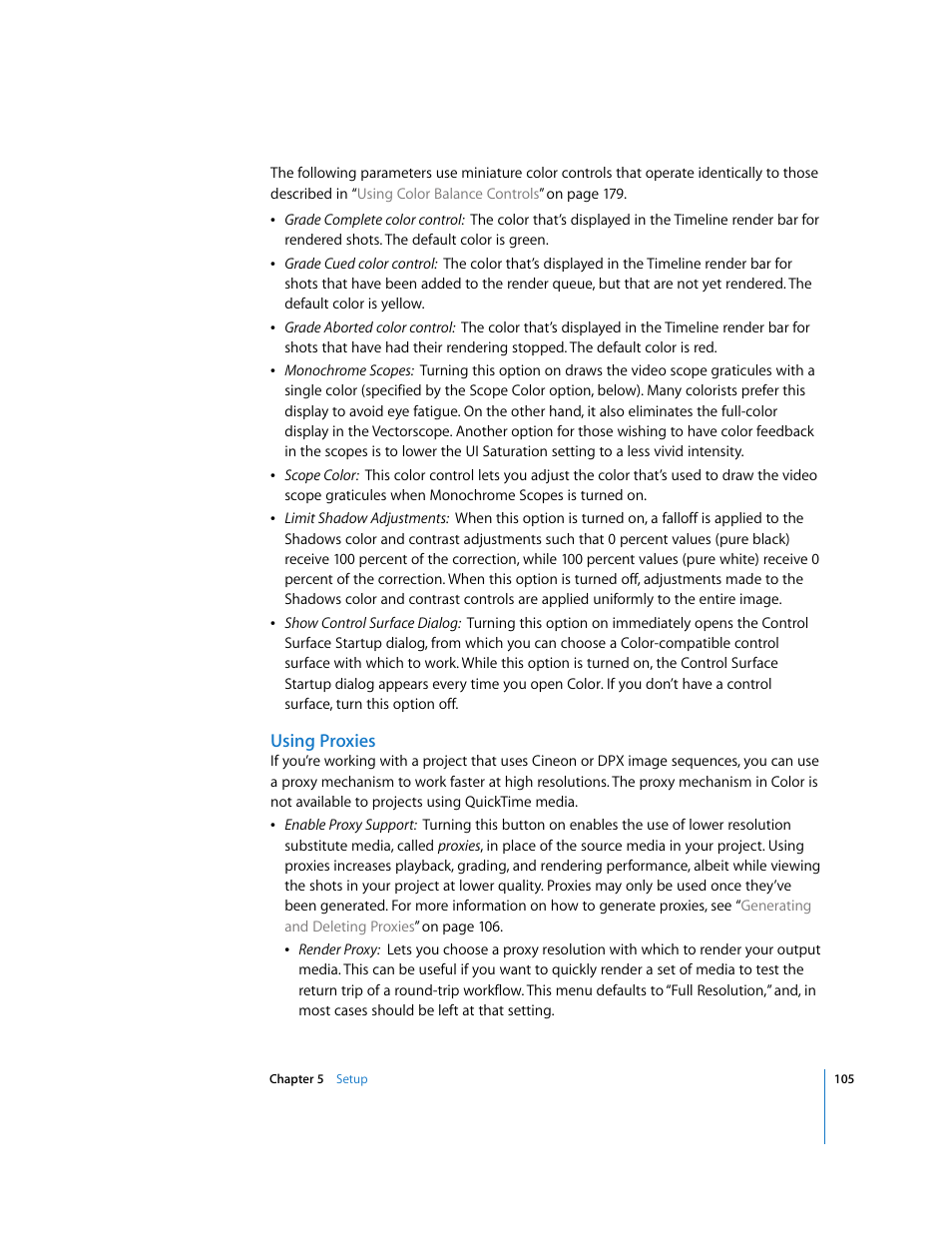Using proxies | Apple Color 1.0 User Manual | Page 105 / 364