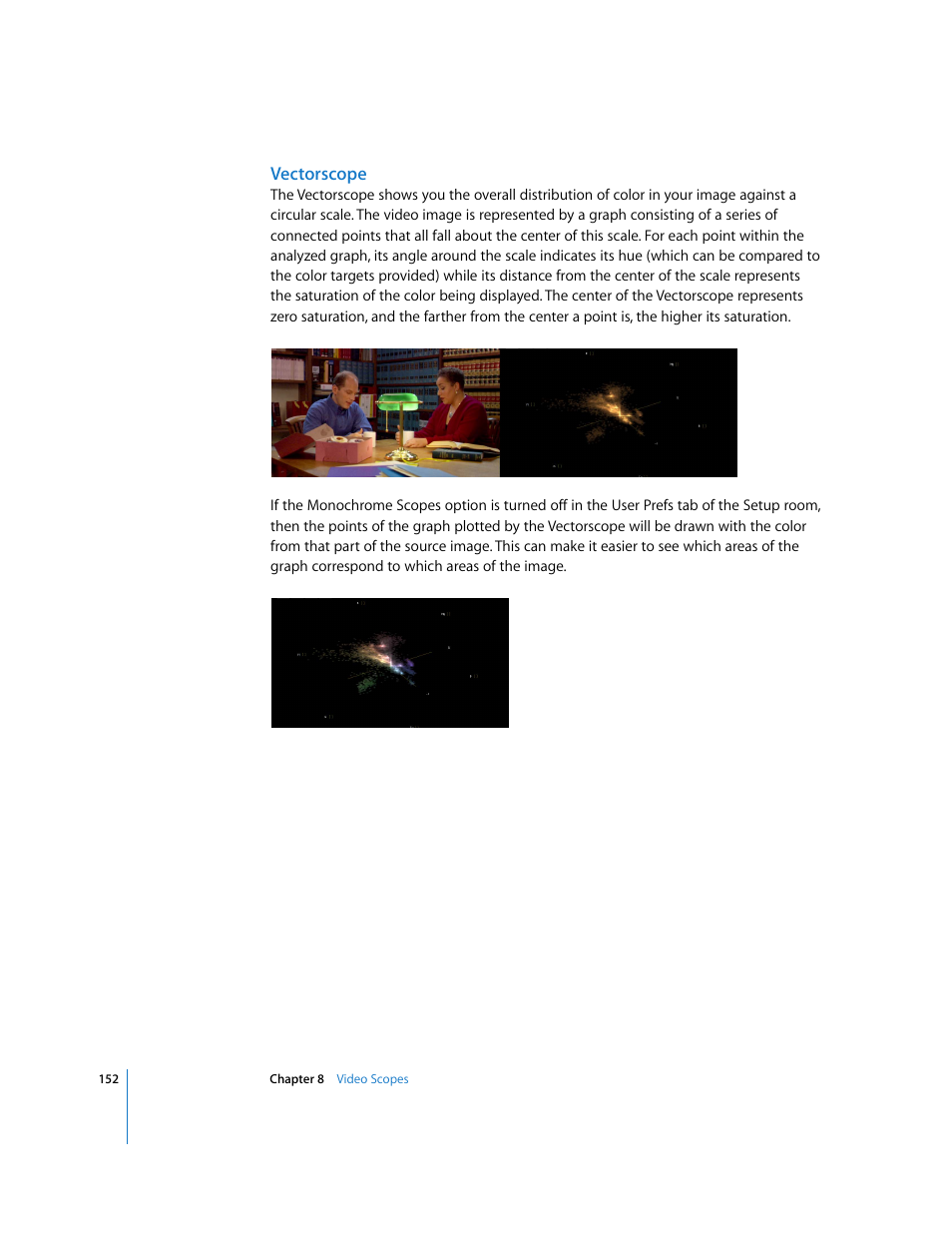Vectorscope | Apple Color 1.0 User Manual | Page 152 / 364