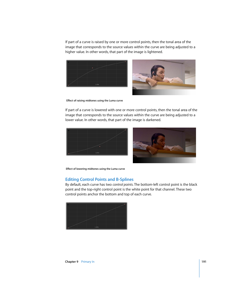 Editing control points and b-splines | Apple Color 1.0 User Manual | Page 191 / 364