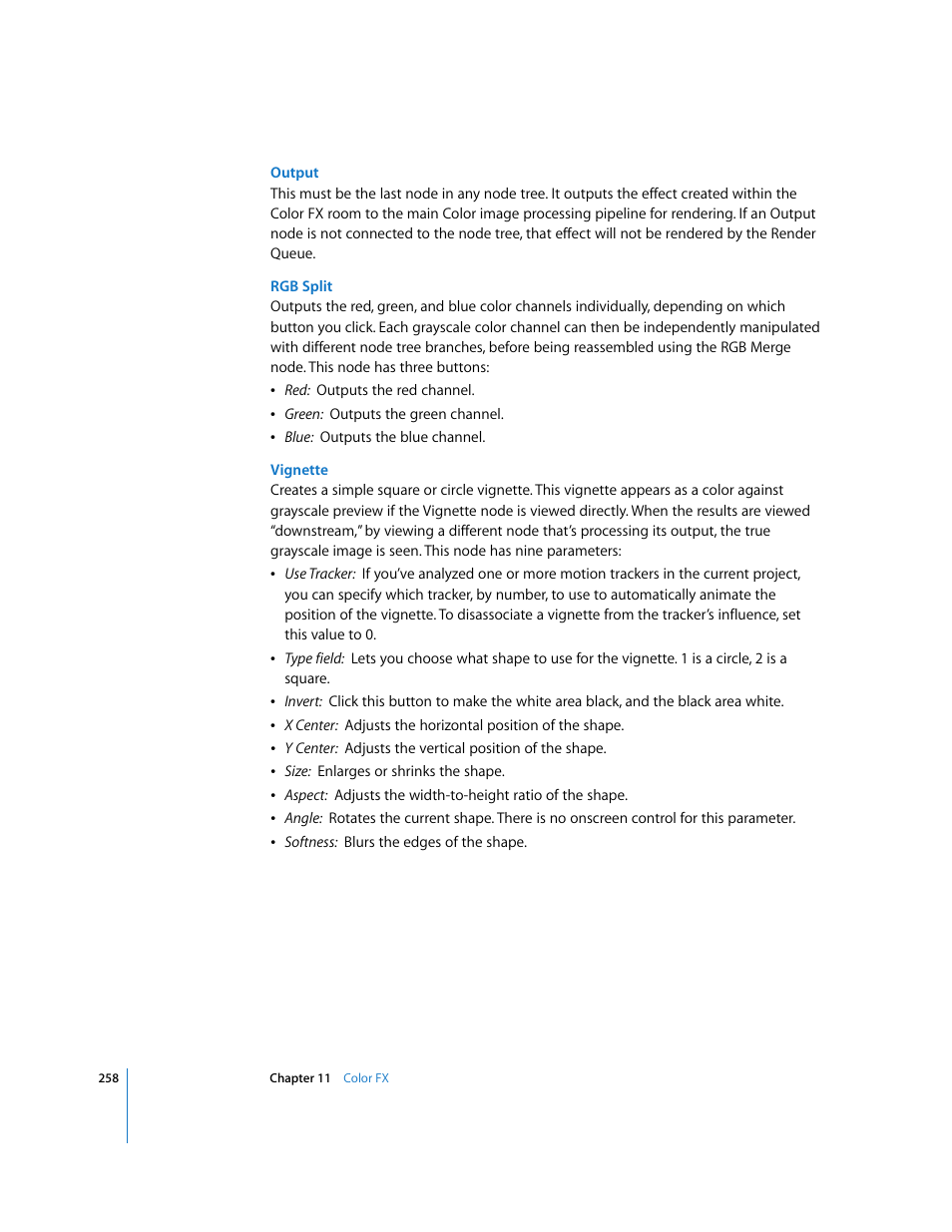 Apple Color 1.0 User Manual | Page 258 / 364
