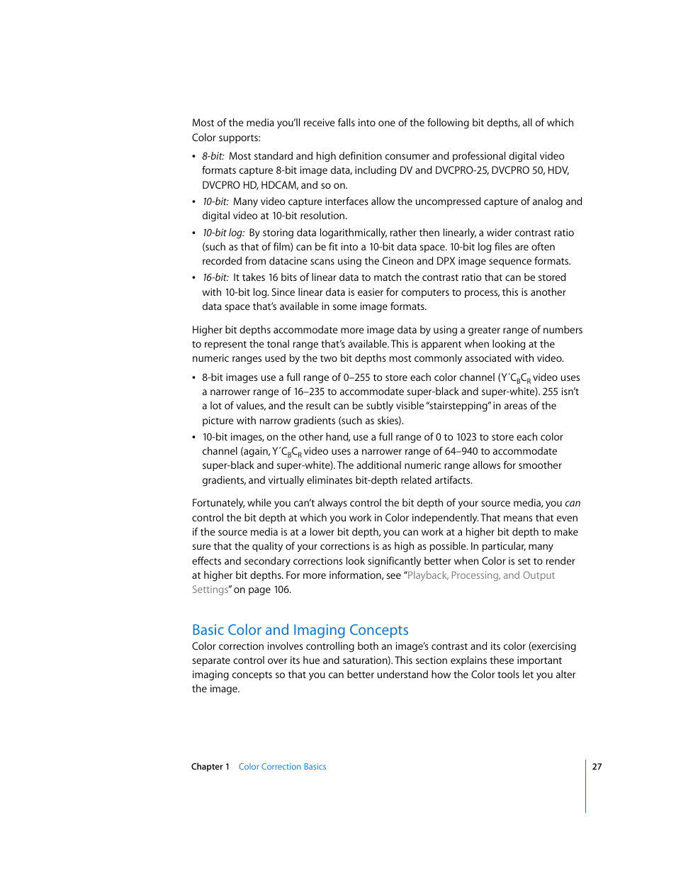 Basic color and imaging concepts, P. 27) | Apple Color 1.0 User Manual | Page 27 / 364