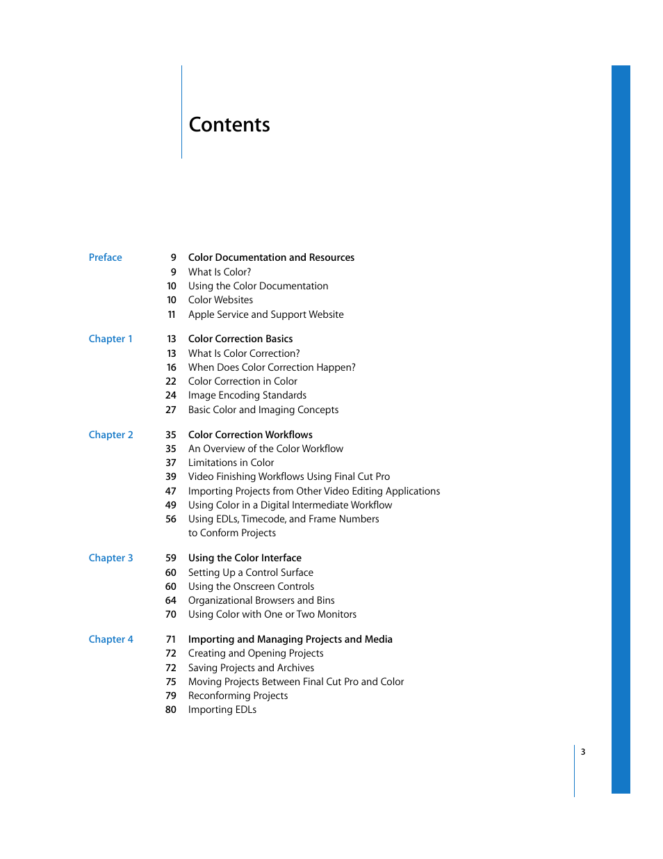 Apple Color 1.0 User Manual | Page 3 / 364