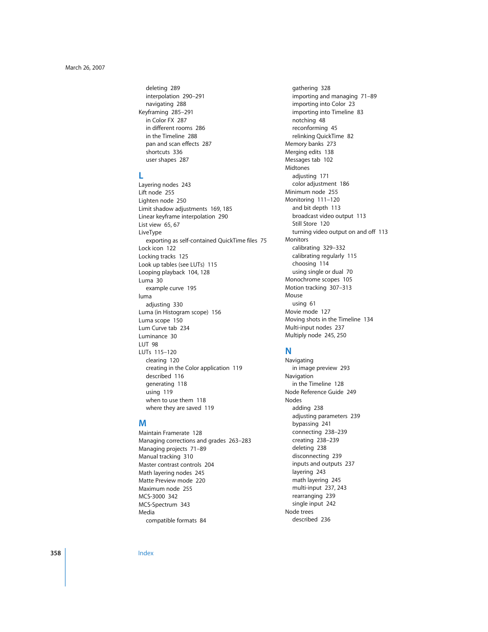 Apple Color 1.0 User Manual | Page 358 / 364