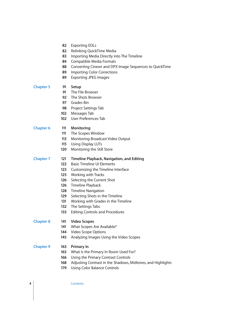 Apple Color 1.0 User Manual | Page 4 / 364