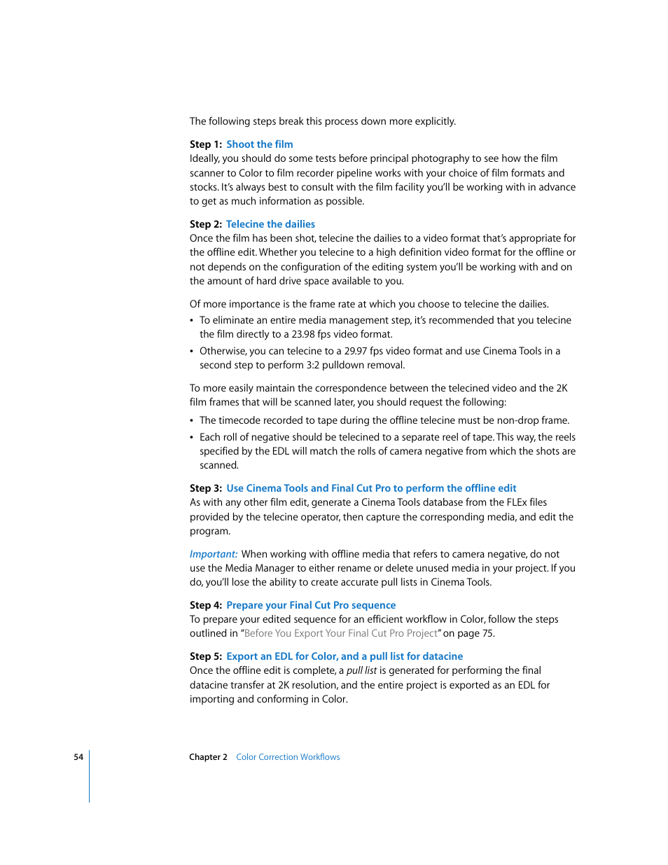 Apple Color 1.0 User Manual | Page 54 / 364