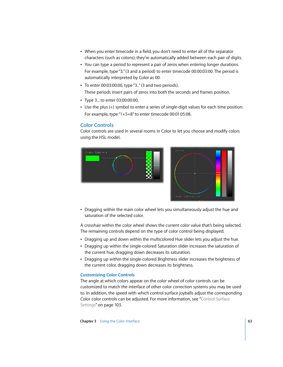 Color controls | Apple Color 1.0 User Manual | Page 63 / 364