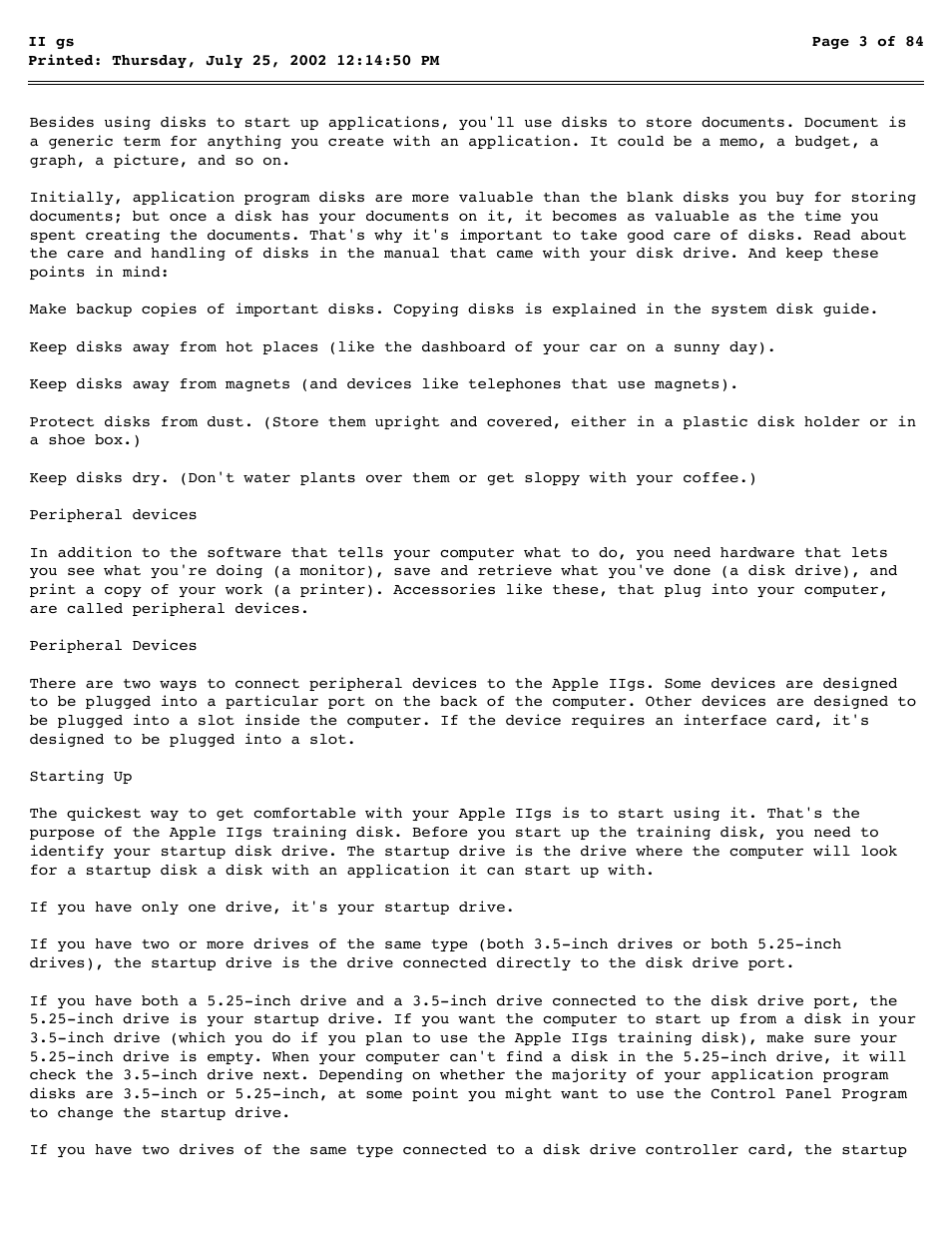 Apple IIgs User Manual | Page 3 / 84