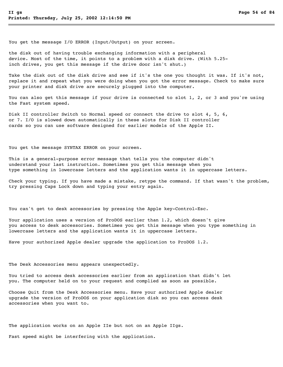 Apple IIgs User Manual | Page 54 / 84