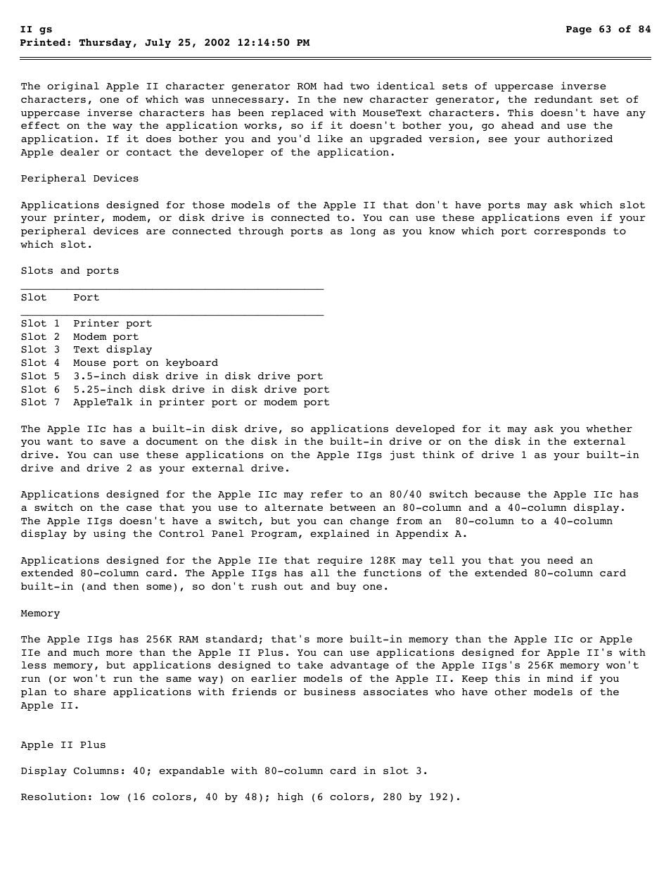 Apple IIgs User Manual | Page 63 / 84