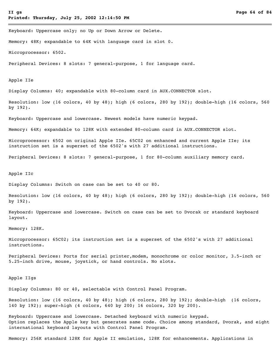 Apple IIgs User Manual | Page 64 / 84