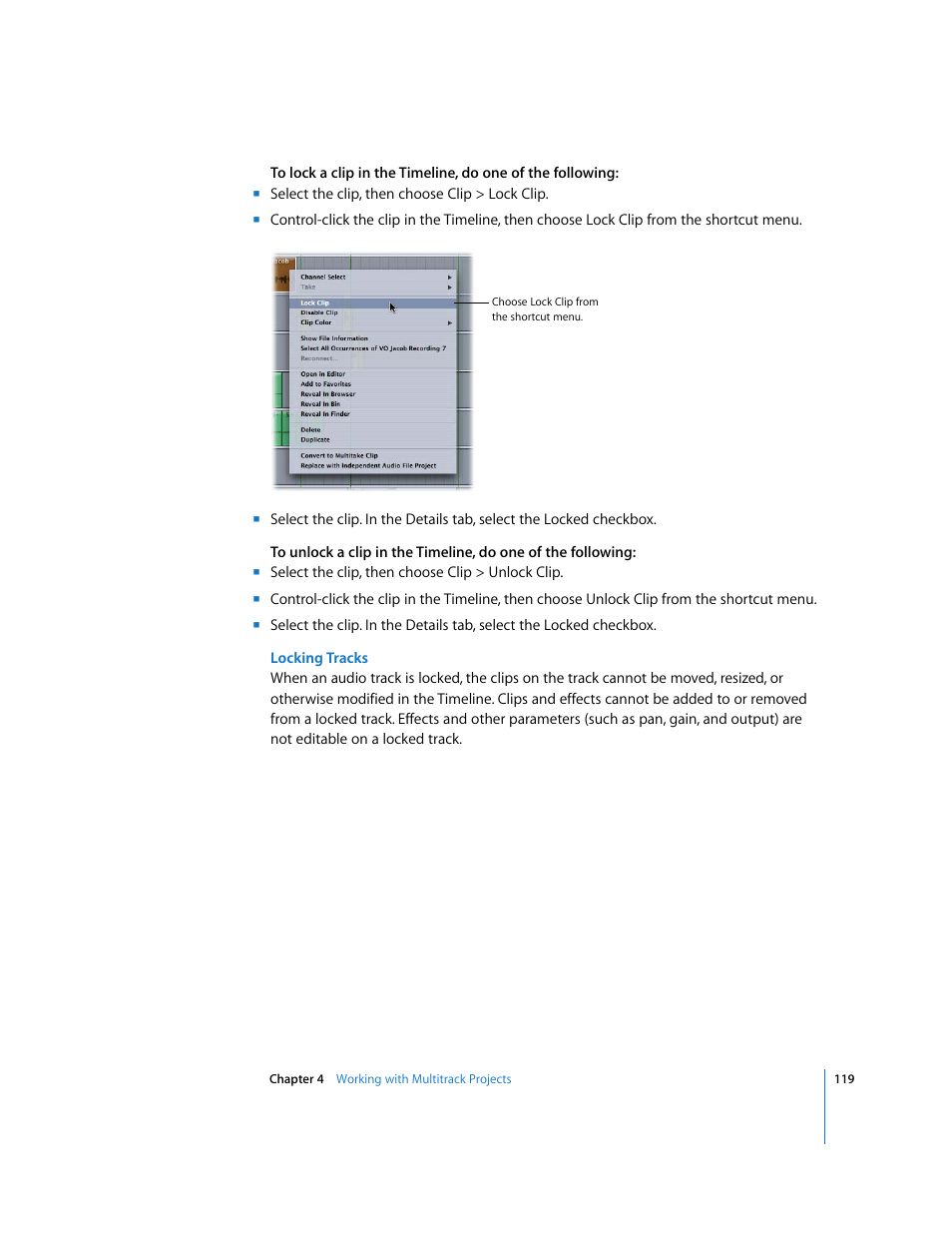 Apple Soundtrack Pro 2 User Manual | Page 119 / 566