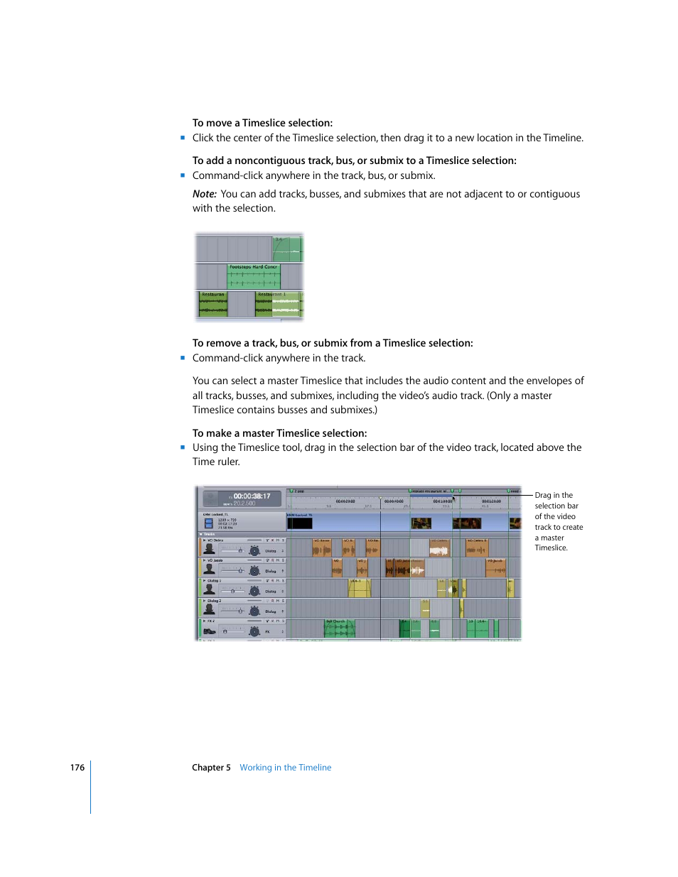 Apple Soundtrack Pro 2 User Manual | Page 176 / 566