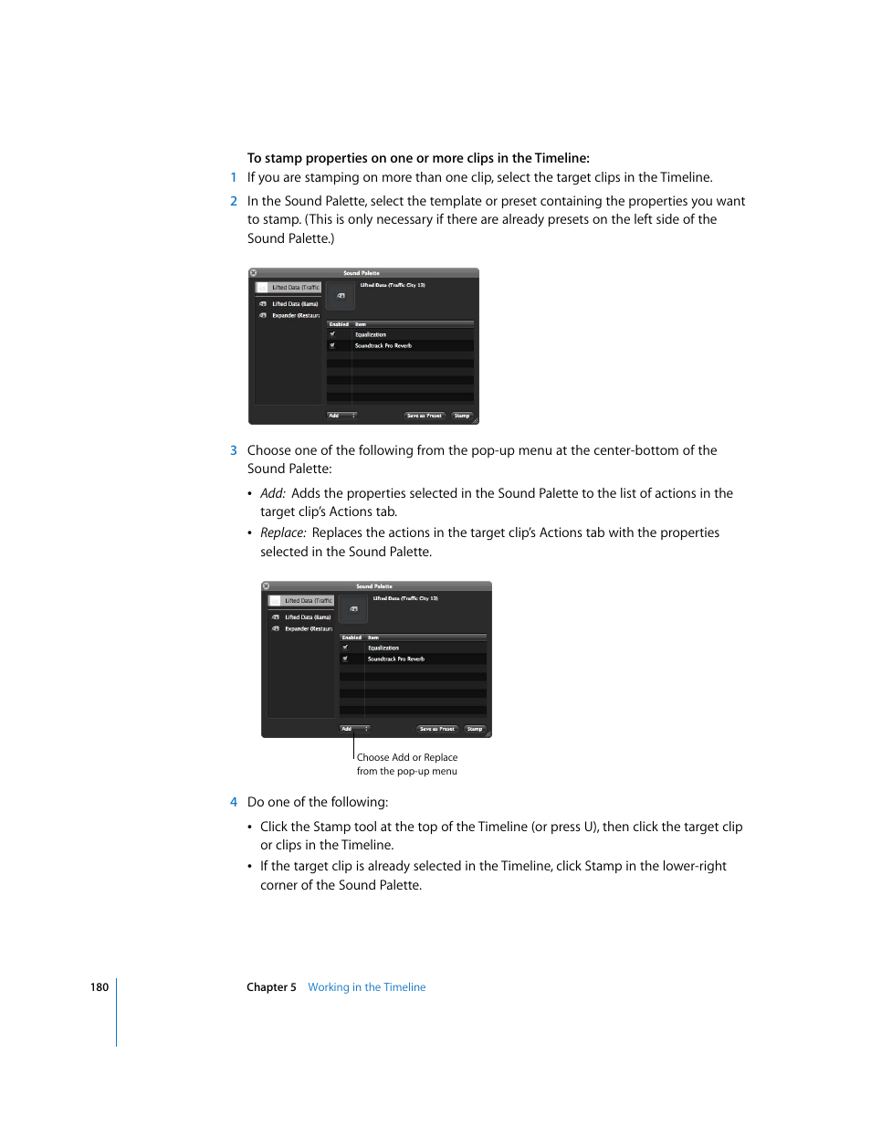 Apple Soundtrack Pro 2 User Manual | Page 180 / 566