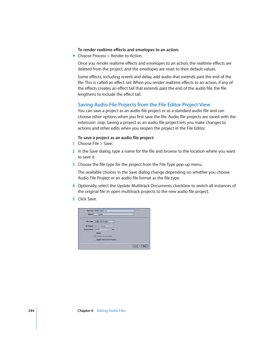 Apple Soundtrack Pro 2 User Manual | Page 244 / 566