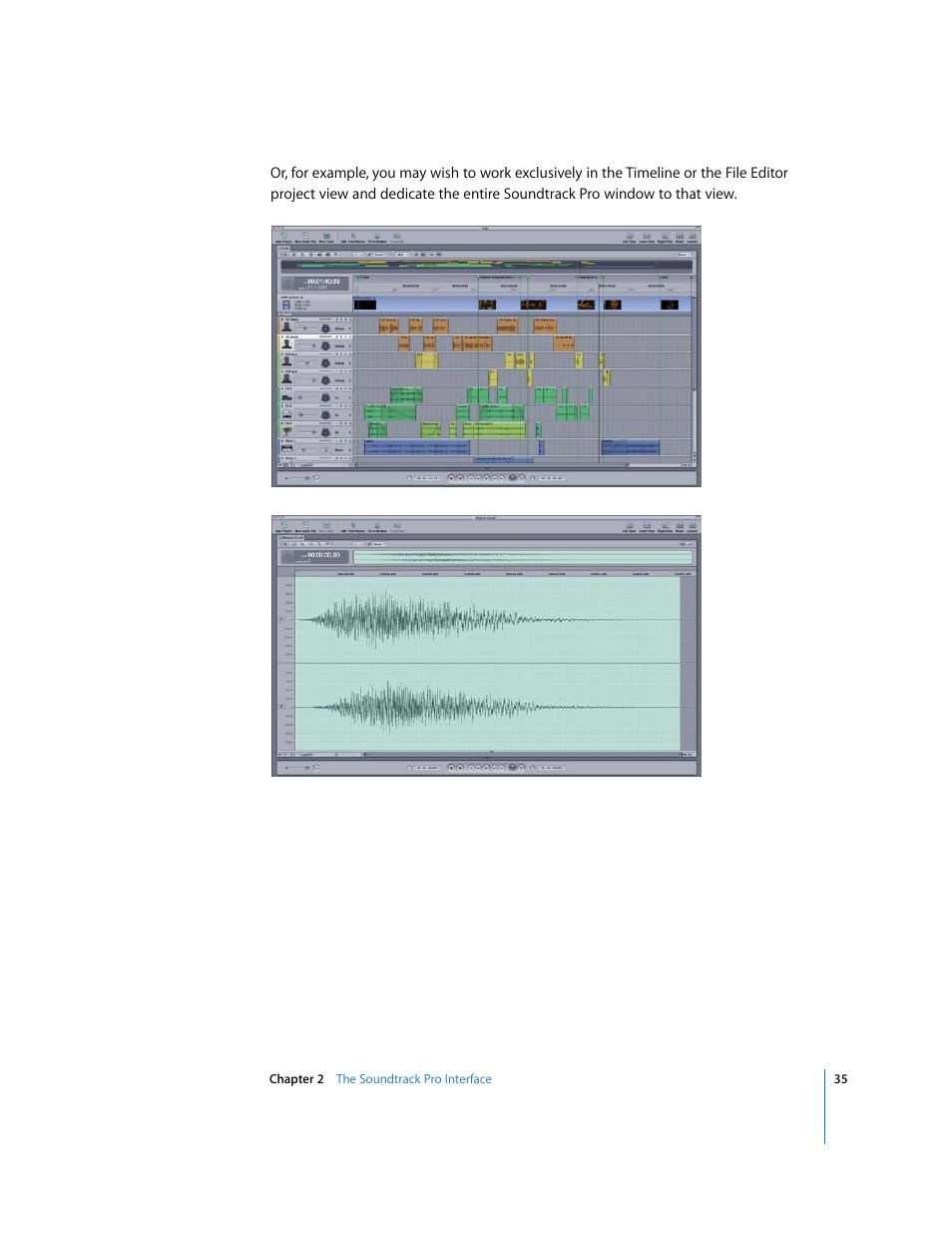 Apple Soundtrack Pro 2 User Manual | Page 35 / 566