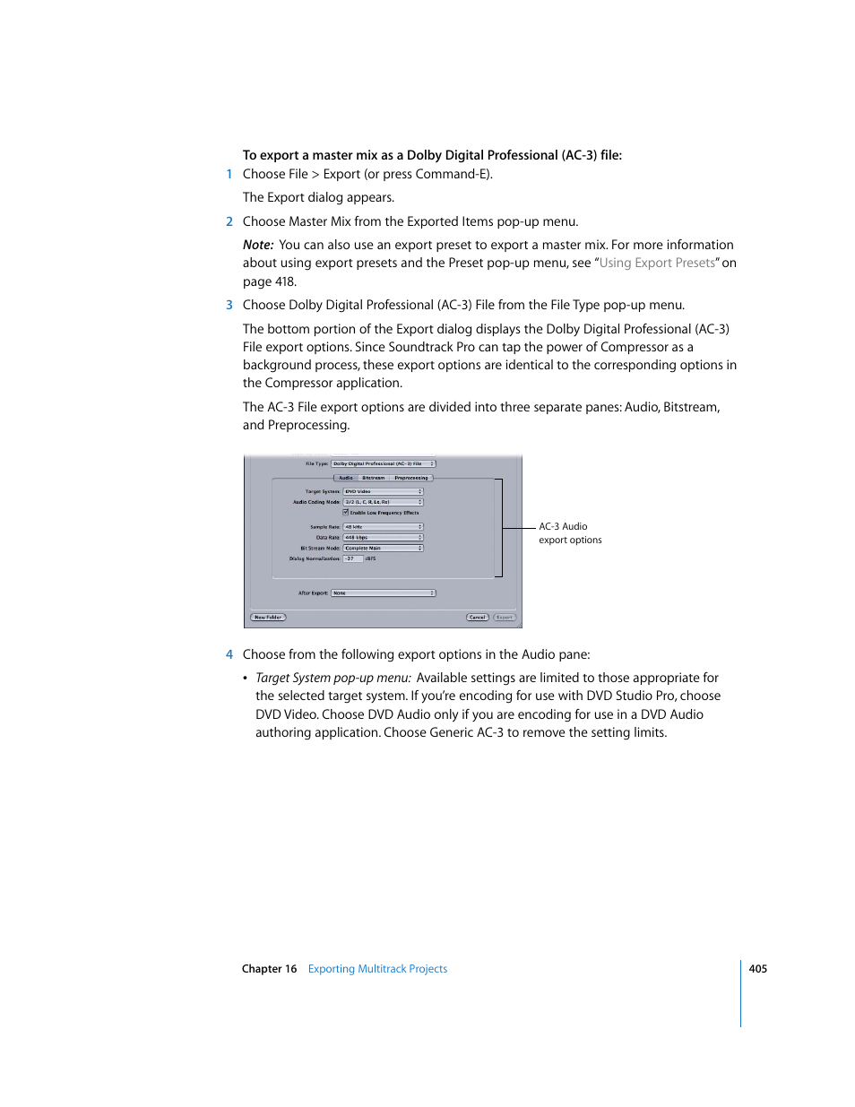 Apple Soundtrack Pro 2 User Manual | Page 405 / 566