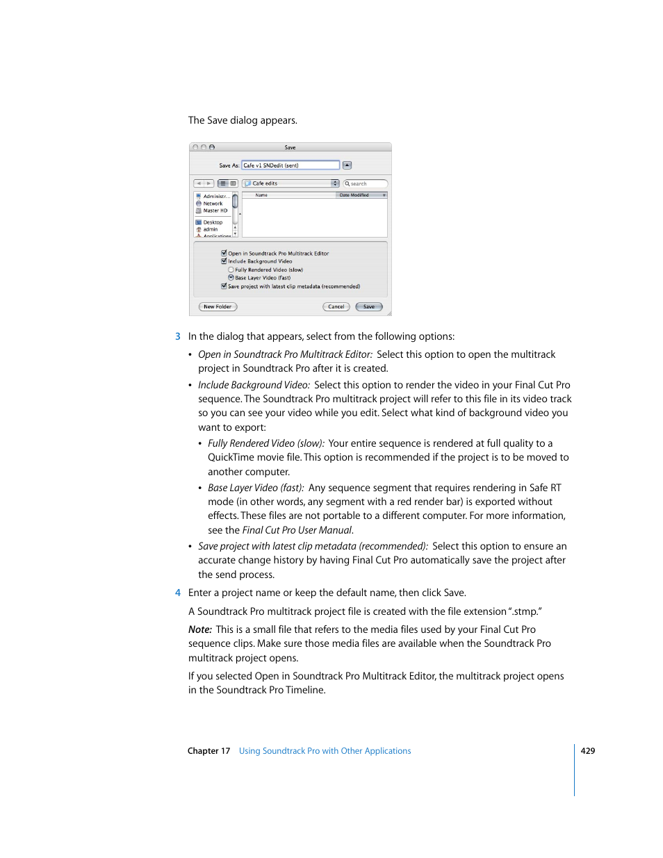 Apple Soundtrack Pro 2 User Manual | Page 429 / 566