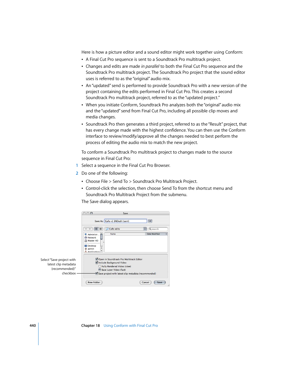 Apple Soundtrack Pro 2 User Manual | Page 440 / 566