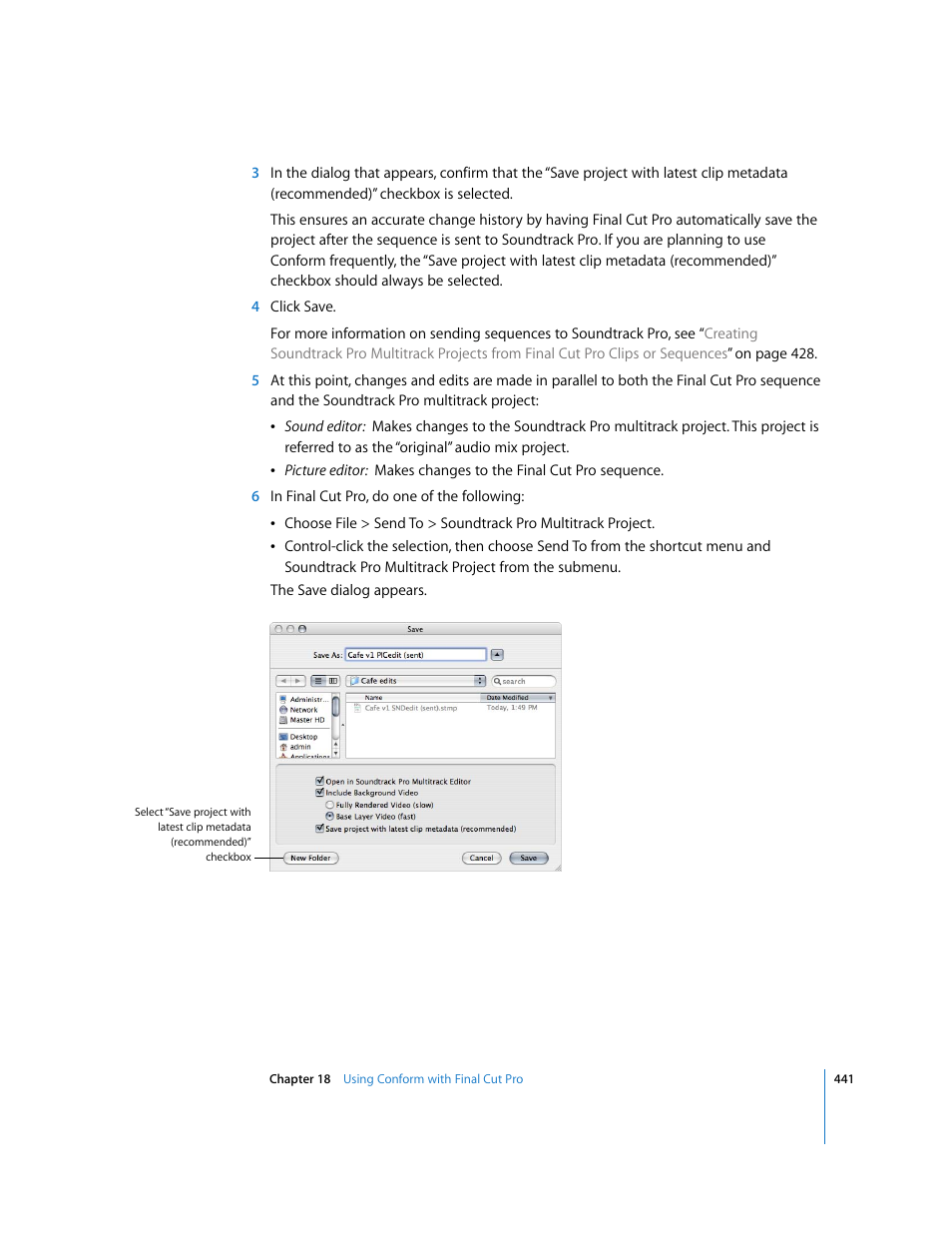 Apple Soundtrack Pro 2 User Manual | Page 441 / 566