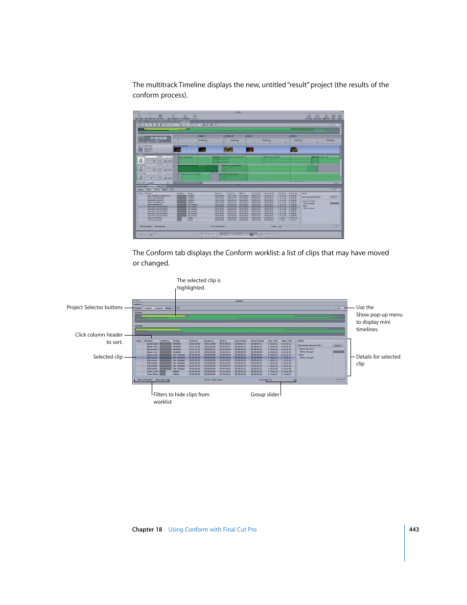 Apple Soundtrack Pro 2 User Manual | Page 443 / 566