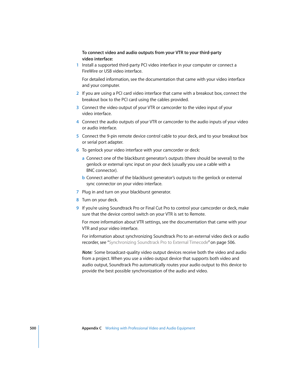 Apple Soundtrack Pro 2 User Manual | Page 500 / 566