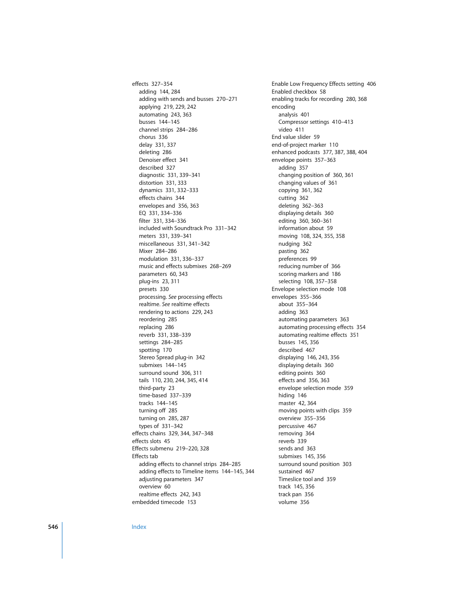 Apple Soundtrack Pro 2 User Manual | Page 546 / 566