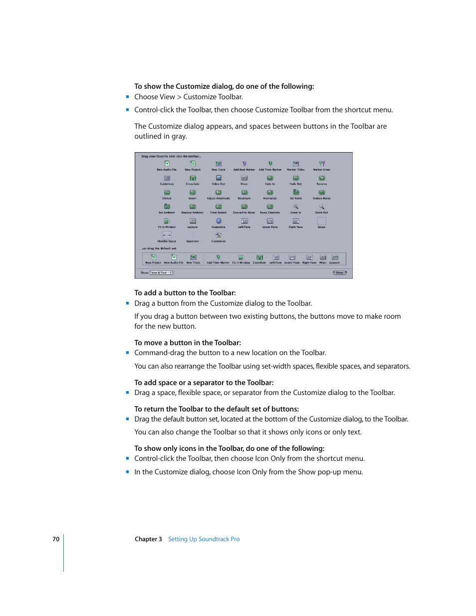 Apple Soundtrack Pro 2 User Manual | Page 70 / 566