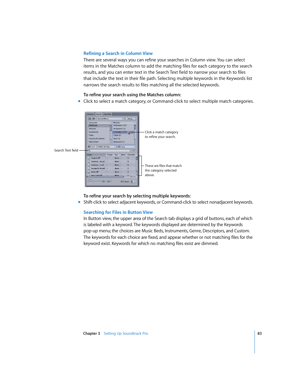 Apple Soundtrack Pro 2 User Manual | Page 83 / 566