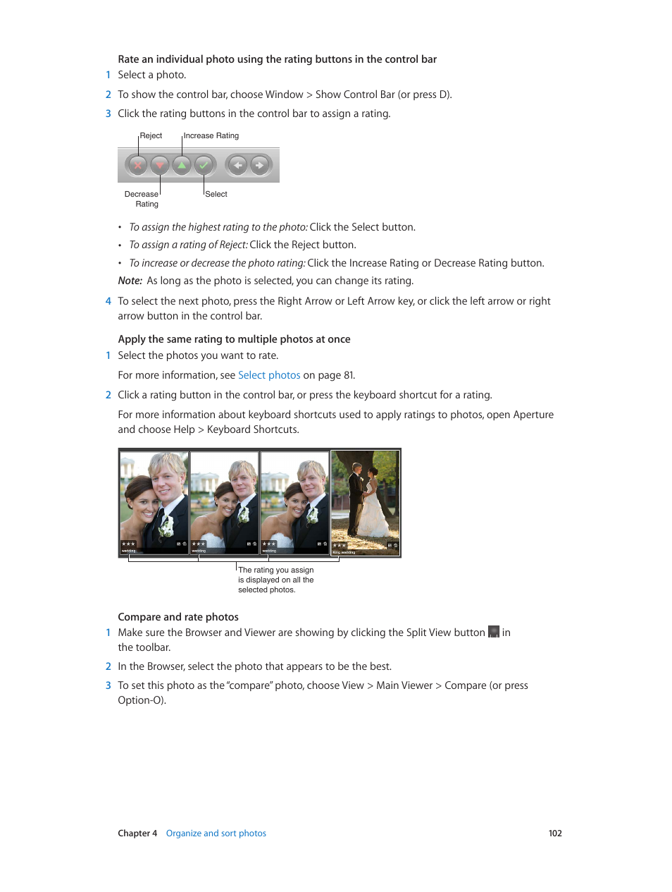 Apple Aperture 3.5 User Manual | Page 102 / 526
