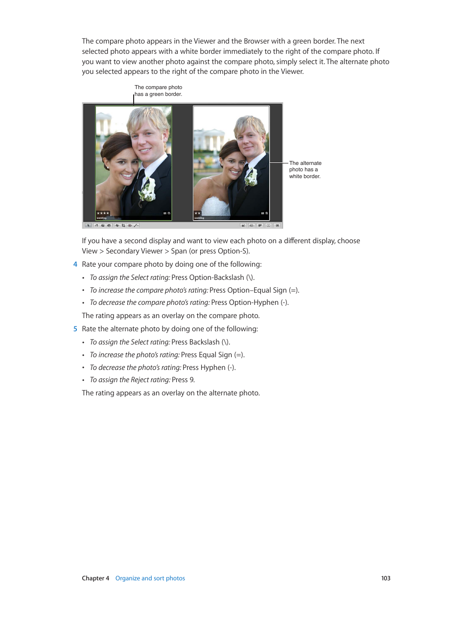 Apple Aperture 3.5 User Manual | Page 103 / 526