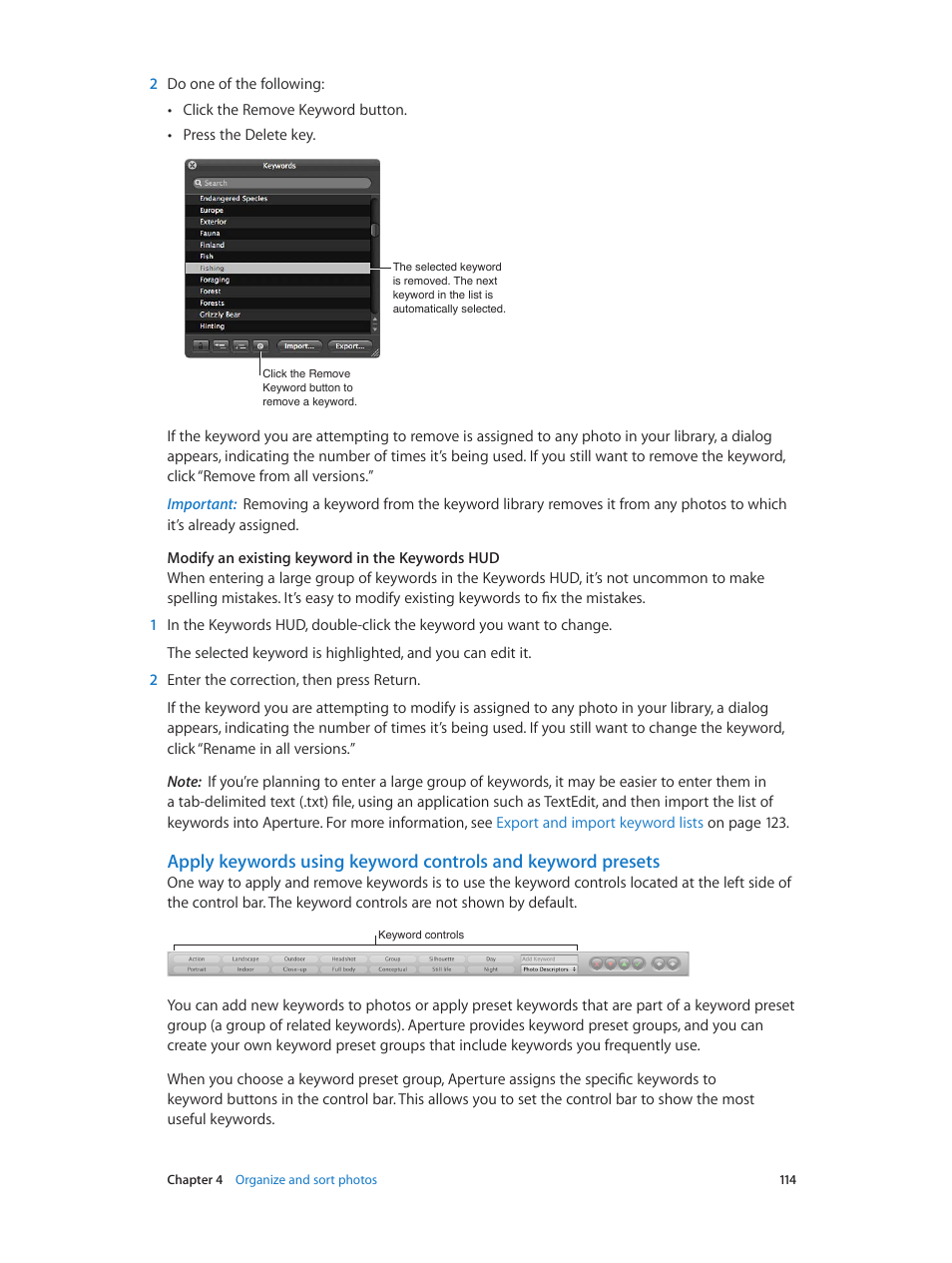 Apple Aperture 3.5 User Manual | Page 114 / 526