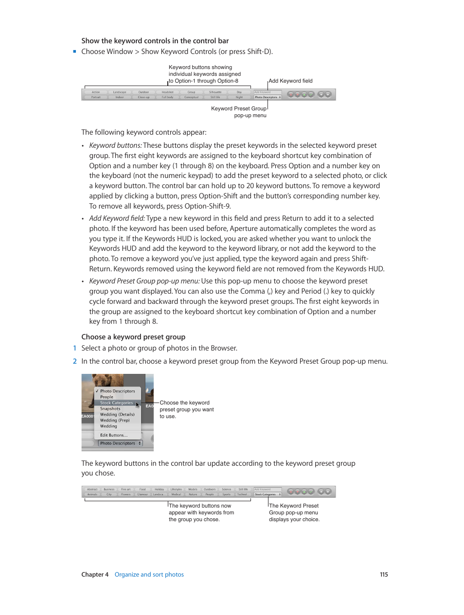 Apple Aperture 3.5 User Manual | Page 115 / 526